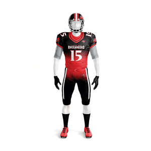 Uniforme de Fútbol Americano con Nombre y Número del Equipo, Ropa Deportiva Personalizada con Impresión del Nombre del Equipo, Disponible en Diferentes Colores y Tallas - Product Image 2