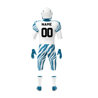 Uniforme de Fútbol Americano Sublimado Personalizado con Impresión Profesional, Jersey de Fútbol Americano de Alta Calidad y Gran Venta