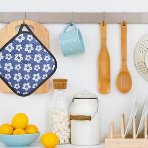 Nouveauté : Porte-ustensiles élégant imprimé en coton 100 %, réutilisable, accessoire de cuisine fabriqué en Inde - Product Image 1