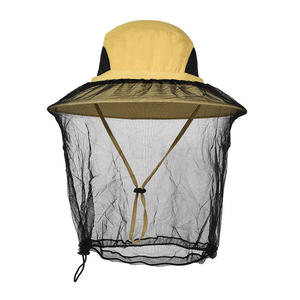 Velo de Apicultura con Malla Transpirable, Protección Ventilada para Actividades al Aire Libre, Ajuste Regular, Verde, Poliéster de 3 Capas - Product Image 3