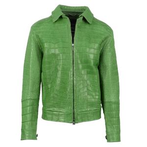 Wholesale Men's for Skin <b>Leather</b> Motorcycle <b>Jacket</b> Eco-Friendly Breathable <b>Winter</b> Design with Zipper Closure - Product Image 1