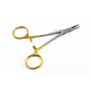 Juego de Portaagujas Manuales de Acero Inoxidable, Certificación CE, Alta Calidad, Reutilizables, Ligeros, para Uso Quirúrgico, Vitra VI-NH-07 - Product Image 2