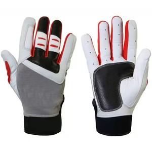 Cheap Price 2026 RTS Custom Logo Design Baseball <b>Gloves</b> Men's Baseball Leather Softball Wholesale Baseball Batting <b>Gloves</b> - Product Image 3