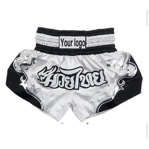 Premium Quality Muay Thai Boxing Shorts High Performance Muay Thai Shorts Durable Kickboxing Training Shorts Manufacturer Bulk - Product Image 4