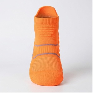 <b>Orange</b> Ankle <b>Socks</b> Breathable Knitted Running <b>Socks</b> for Adults Summer Sport Wear - Product Image 1