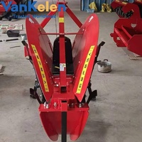Machine à creuser des fossés pour rizières, montée sur tracteur, à double disque, profondeur 40 cm, pour canaux d'irrigation agricoles