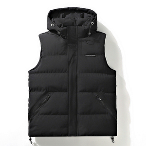 Chaqueta Bomber para Hombre, Casual, Otoñal, Cierre de Cremallera de PU No Tejido, Servicio OEM, Exterior de Nailon Ecológico - Product Image 2