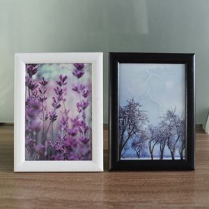 Los mejores nuevos productos, marcos de fotos de madera natural, marco de pintura de pino de estilo americano Retro, marco de fotos moderno Mdf moldeado - Product Image 1