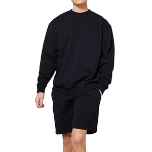 เสื้อสเวตเชิ้ตคอกลมสีดำสำหรับผู้ชาย Oye Hoye International มีกระเป๋าข้าง ทรงปกติ สวมใส่สบายๆ ในฤดูร้อน ผลิตจากโพลีเอสเตอร์ 100% เหมาะสำหรับชุดลำลอง - Product Image 1