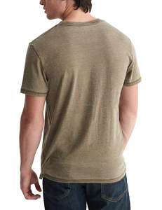 T-shirt décontracté pour homme à col en V, de haute qualité, 100% coton, uni, basique, pull, grande taille, personnalisé, de haute qualité, col en V personnalisé - Product Image 5