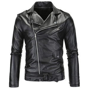 Chaqueta Bomber Personalizada de Cuero, Chaqueta de Invierno de Cuero para Hombre, Chaqueta de Cuero al por Mayor OEM, Chaqueta de Cuero Estilo Racer para Mujer - Product Image 1