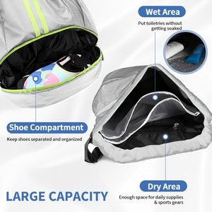 Bolsa Deportiva de Lona de Alta Calidad con Logotipo Personalizado, Bolsa de Viaje para Gimnasio y Fitness - Product Image 5