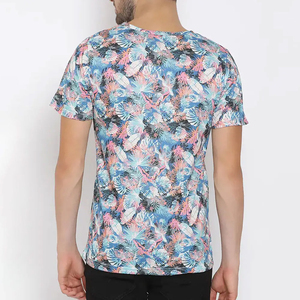 Camisetas de Sublimación Estampadas Personalizadas de Alta Calidad 100% Algodón con Logotipo Personalizado, Manga Corta, Anti-Pilling, Corte Regular para Hombre - Product Image 3