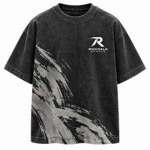 Camiseta Oversize para Hombre, Manga Corta, Deportiva, Talla Grande, Cuello Redondo, Jersey Liso, Ligera - Product Image 4