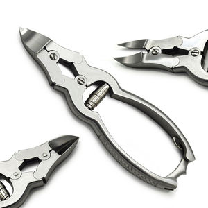 Coupe-ongles professionnel en acier inoxydable incurvé pour ongles épais avec une large ouverture de mâchoire - Product Image 5