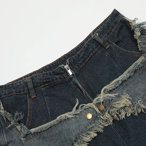 Hot Sale Men's Fashion Ripped Short Breathable Jeans Casual Denim Shorts With Cheap Price Wholesale Rate Customization - Product Image 4