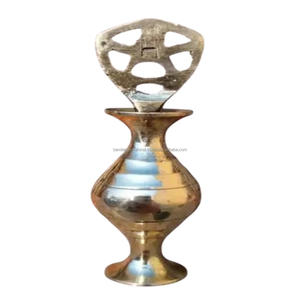 Pot d'eye-liner en laiton de haute qualité avec bâton Surmedani polonais fini pour la bouteille de stockage Surma est utilisé maquillage des yeux - Product Image 1