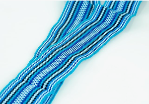 เข็มขัดลูกไม้ทอมือสไตล์ยูเครน ปรับความกว้างได้ สีแดง ลายชาติพันธุ์ สายคาดเอวสีสันสดใส สไตล์คอสแซค ของขวัญสไตล์สลาฟ - Product Image 3