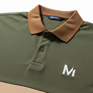 Polo Homme Oversize Style Streetwear en Coton Piqué Respirant à Manches Courtes avec Logo Personnalisé Grande Taille Décontracté - Product Image 5
