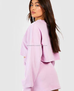 เสื้อคอกลมมีฮู้ดสำหรับผู้ชายผู้หญิงผ้าฝ้าย100% ด้านหน้าขนาดใหญ่พิเศษปักลาย240gsm ตามสั่ง - Product Image 1