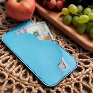 Porta Billetes de Cuero Genuino de Alta Calidad, Hecho a Mano, Ligero, Resistente al Agua, Precio al por Mayor, Distribuidor Global - Product Image 1