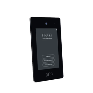 Wifi IP Dynamic Face Time Asistencia Control DE ACCESO Reconocimiento facial biométrico Controlador de bloqueo de puerta Detección de movimiento negro - Product Image 3