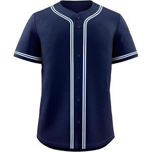 Uniformes de Béisbol para Rendimiento Atlético, Camisetas de Tela Duradera de Mezcla de Poliéster, Tecnología Antipilling, Mangas Raglán - Product Image 1