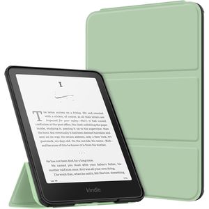 เคสแบบพับสามตอนสำหรับ Kindle Paperwhite 2024 ขนาด 7 นิ้ว รุ่น Colorsoft น้ำหนักเบาพิเศษ พร้อมขาตั้งพับได้และฟังก์ชั่นปลุก/พักหน้าจออัตโนมัติ - Product Image 2