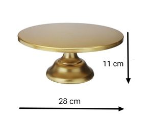 Soporte de Aluminio para Tartas, para Decoración de Fiestas de Cumpleaños y Aniversarios en Casa, Soporte Sencillo y Sólido para Exhibición de Postres en la Cocina - Product Image 2