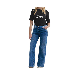 Camisetas de Mujer Más Vendidas, Camiseta de Algodón con Estampado de Moda, Camiseta de Cuello Redondo de Manga Corta con Estampado Personalizado, Ropa de Mujer - Product Image 2