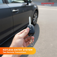 Roadpower (RP-RE-KEY88-265) Sistema de Entrada sin Llave Universal para Automóvil Milano, Anti-Robo, Código Variable, DC 12V, 433MHz, Alcance de 100m