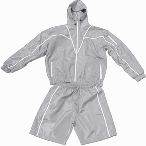 Conjunto de Chaqueta y Pantalones Deportivos Personalizados con Sublimación, Traje Deportivo para Equipos, Chaqueta con Bloques de Color y Logotipo Personalizado, Ropa Deportiva al Por Mayor OEM - Product Image 4