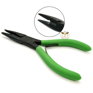Alicate para Extensión de Cabello, con Una Abertura Dentada, Ligero, de Acero Inoxidable, Herramienta de Crimpado de Anillos Micro para Salón - Product Image 6