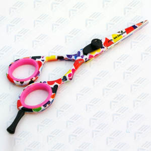 Tijeras de peluquero para cortar el cabello, Etiqueta Privada, tijeras de peluquero de acero 440C y juego de tijeras para peluquería, multicolor - Product Image 6