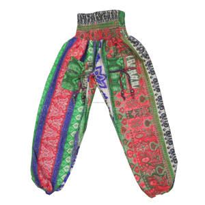 Pantalon élégant d'hiver coloré pour dames sarouel avec différents modèles pantalons lavables de haute qualité d'Inde - Product Image 2