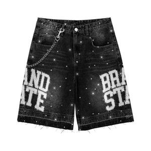 Ensemble deux pièces personnalisé pour hommes |   T-shirt et short |   Ensemble de sweats à capuche OEM ODM, impression numérique, tenue d'été, vente en gros - Product Image 4