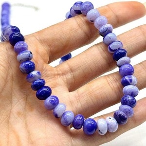 Natural Purple <b>Opal</b> Smooth Rondelle Choker <b>Necklace</b> 7MM 9MM Genuine Purple <b>Opal</b> Gemstone <b>Necklace</b> Adjustable Fashion Jewelry - Product Image 1