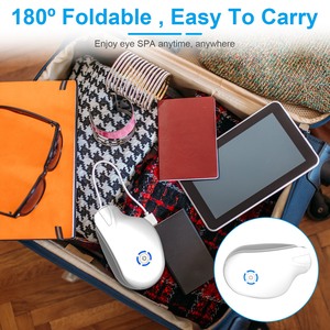 Wireless Rechargeable Eye Massager with Heat Music & Air Pressure Relaxing <b>Vibrating</b> Eye Mask for <b>Men</b> Women & Elders - Product Image 6