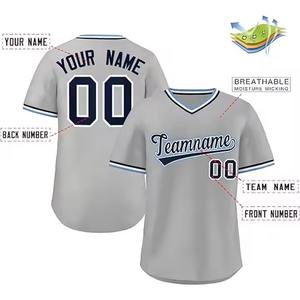 Camiseta de Béisbol Sublimada Estilo Hip Hop, Uniformes Deportivos Personalizados de Alta Calidad para Hombre y Mujer, Camiseta de Béisbol en Venta - Product Image 6