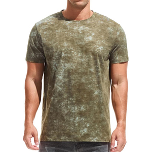 Combed Ring Spun Printed T <b>Shirt</b> Bio Polished Enzyme Soft Men Blank Wholesale - Product Image 1