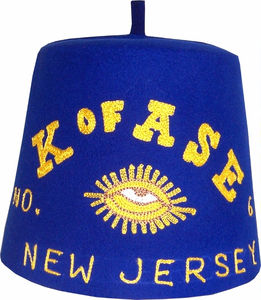 Gorro Fez de los Caballeros Templarios en Lana Negra con Pedrería, Regalia Masónica, Opción de Servicio OEM, Gorro Fez Personalizado de Alta Calidad, Venta Caliente - Product Image 3