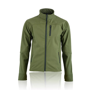 Outdoor Men's Canvas Softshell <b>Jacket</b> High Quality <b>Waterproof</b> Breathable Windproof Hiking Windproof Sportswear Stand Hooded - Product Image 4