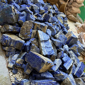 Piedra Natural de Lapislázuli Azul, Decoración Moderna para el Hogar de Alta Calidad, Forma Irregular - Product Image 1