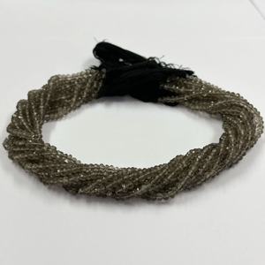 4มม. ลูกปัดหินควอตซ์เหลี่ยมเพชรพลอยธรรมชาติสำหรับทำเครื่องประดับสอบเทียบอัญมณี - Product Image 1