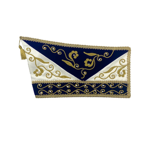 Casquette de costume personnalisée brodée à la main en forme de bateau, avec bordure dorée, réglable, unisexe, pour carnaval, style Prince - Product Image 5