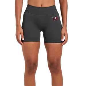 Shorts de sport sans couture pour femmes, taille haute, extensibles, soutien optimal, pour gym, fitness, course, yoga, cyclisme, vêtements OEM ODM - Product Image 1