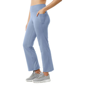 Custom Embroidery Logo <b>Womens</b> Wide Leg Sweatpants High Waist Loose Fit Joggers OEM - Product Image 3