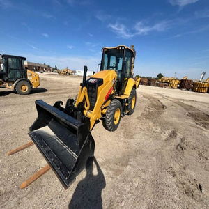 Chargeuse compacte Caterpillar 420E d'occasion à prix abordable, chargeuse frontale, chargeuse-pelleteuse avec godet de 1,5 m³ et capacité de charge nominale de 5 tonnes - Product Image 6