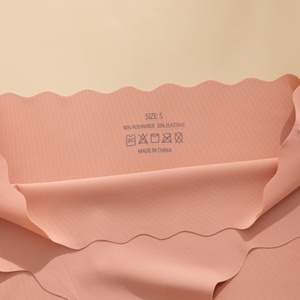 Braguitas sin costuras con borde ondulado para mujer, ropa interior suave y transpirable que no se ve, bragas diarias multicolor - Product Image 3