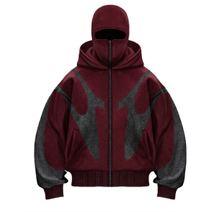 เสื้อฮู้ดซิป Glory Custom Street Style ผ้าฝ้าย 100% เนื้อนุ่ม สวมใส่สบาย ดีไซน์ใหม่ปี 2026 สำหรับทุกเพศ - Product Image 3